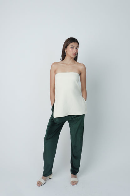 Velour Trousers - Emerald